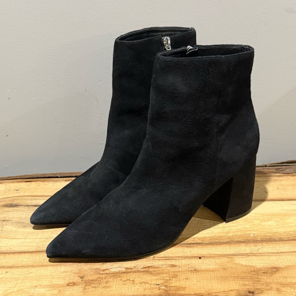 Marc Fisher Jarli Suede Boots Size 10 A40